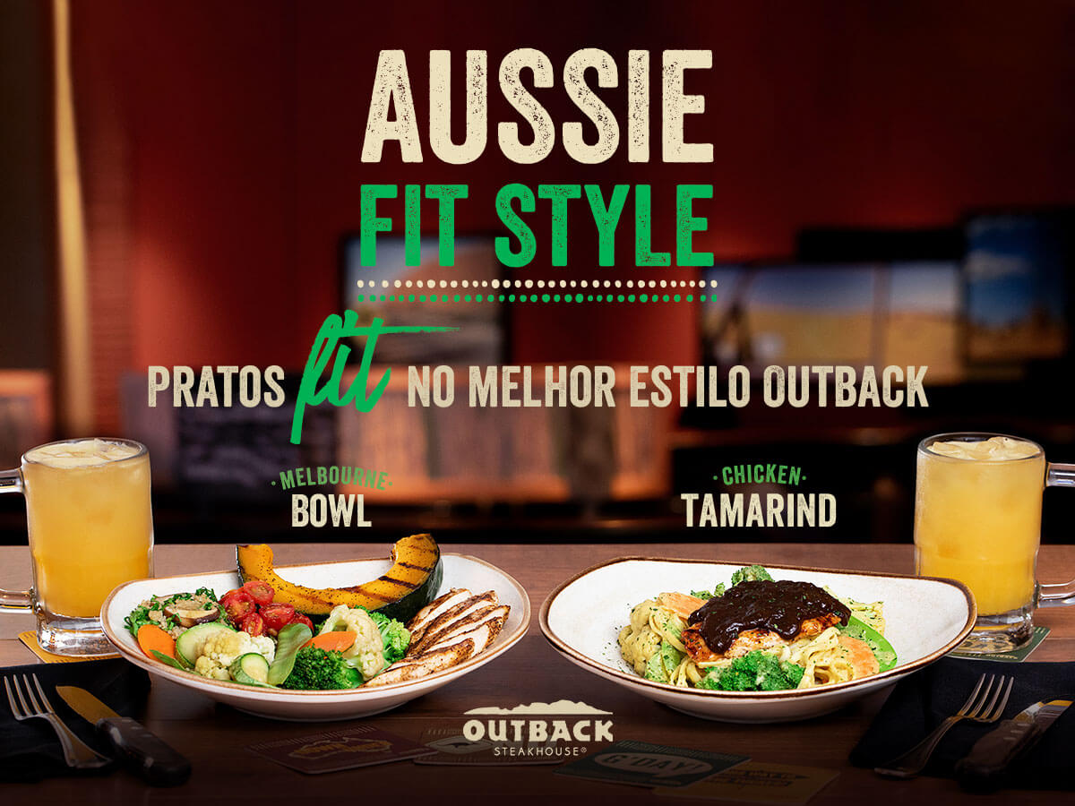 Outback lança opções de pratos fit sem abrir mão do sabor