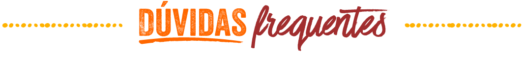 DÚVIDAS FREQUENTES