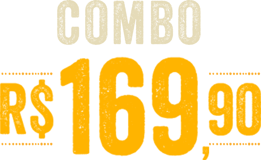 Combo, R$169,90
