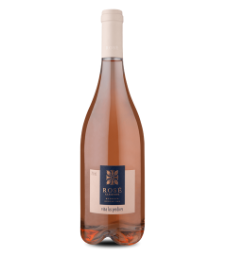 Garrafa de vinho com fundo branco - Las Perdices Rosé.