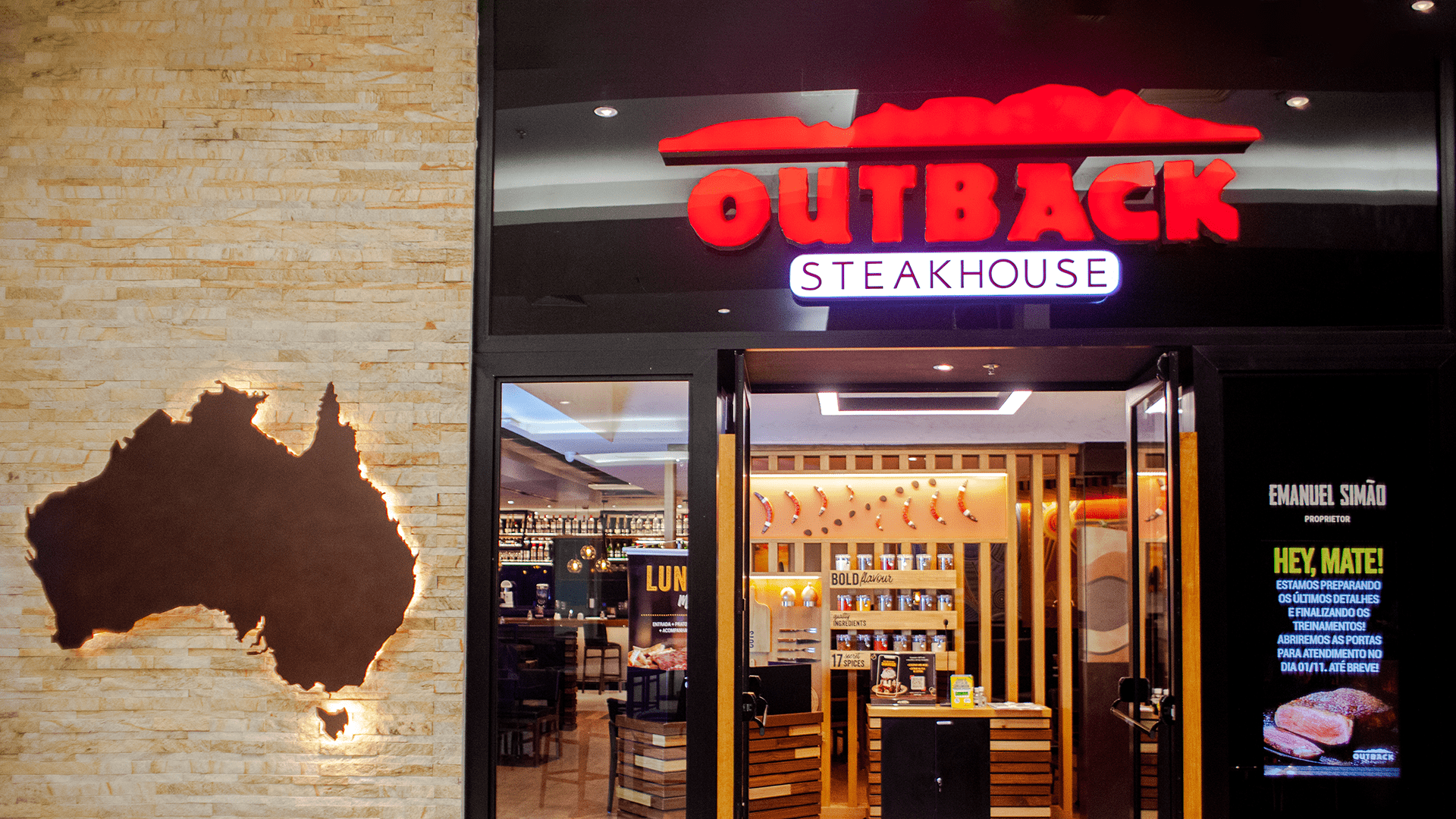 Shopping Iguatemi Fortaleza - Restaurante Outback