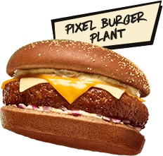 Pixel Burger Plant