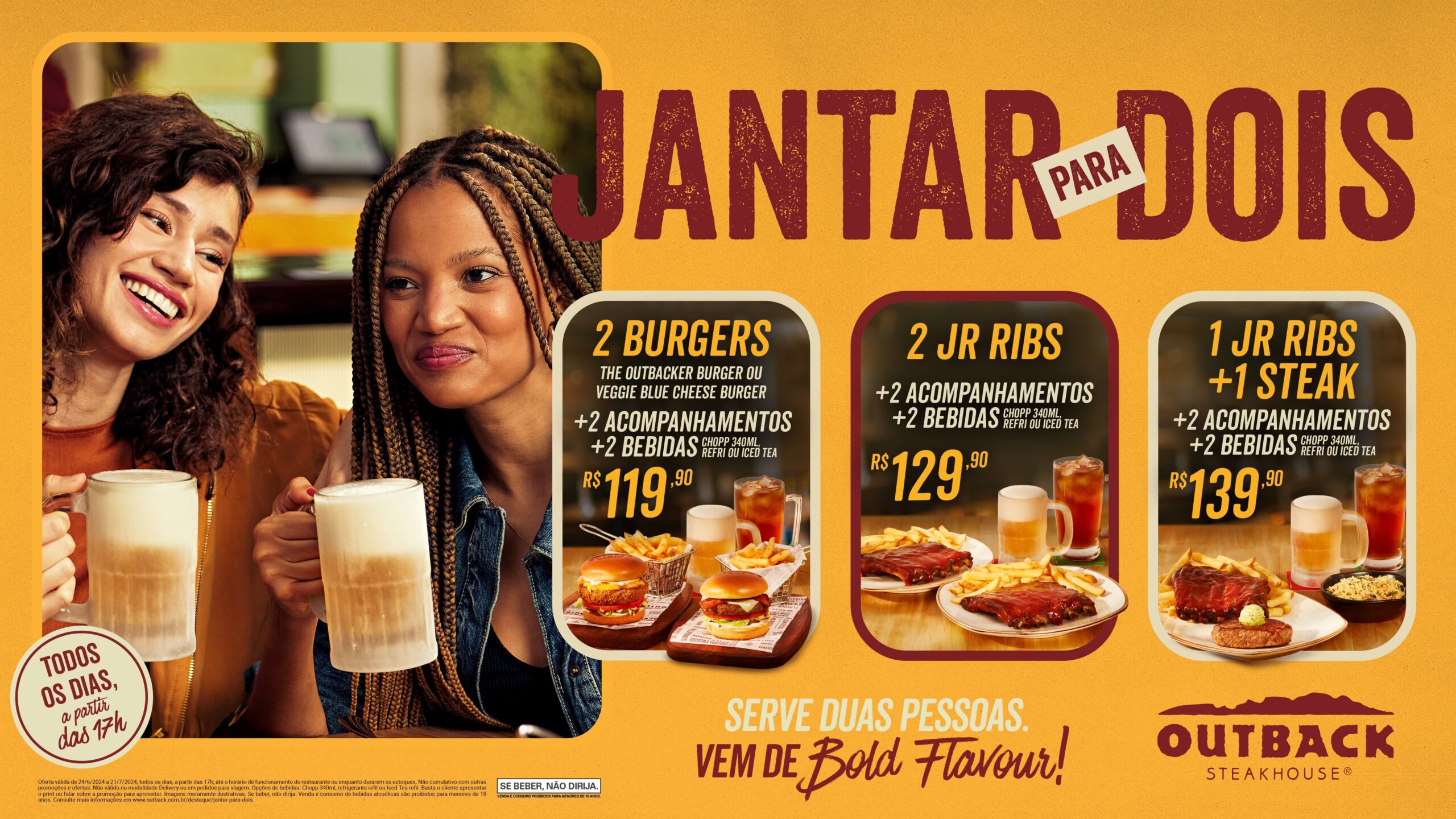 Jantar para Dois - Outback