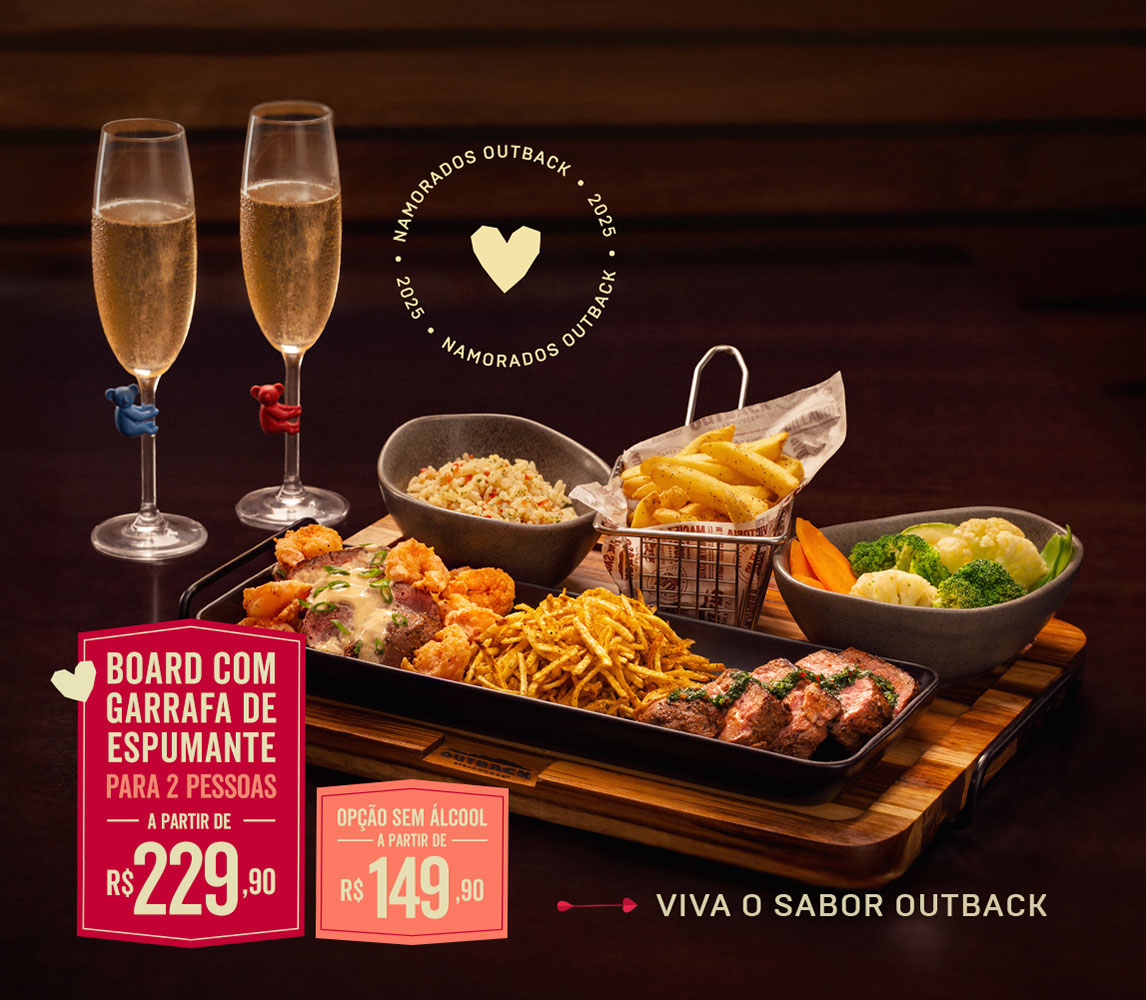 Produto Outback Dia dos Namorados