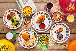 Kids menu