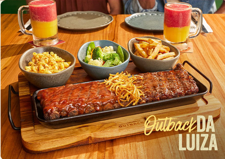 Board Outback Ribs + Ribs