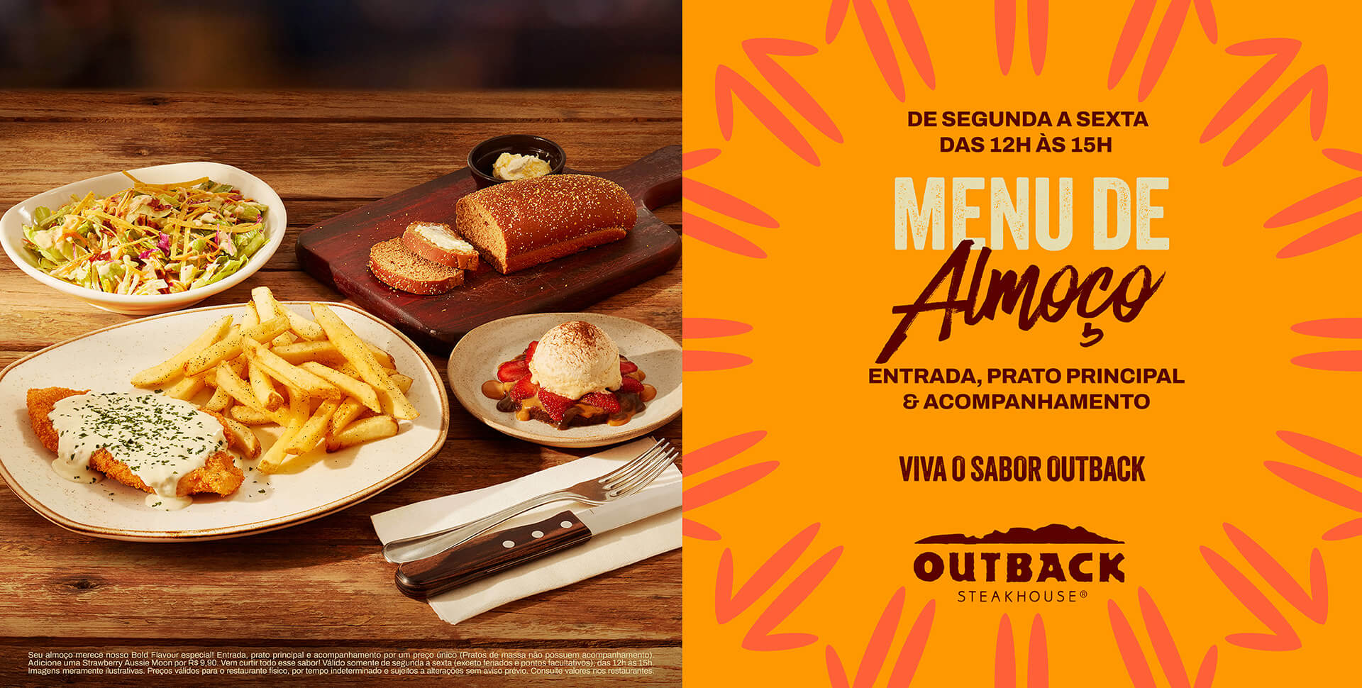 Banner Menu de Almoço