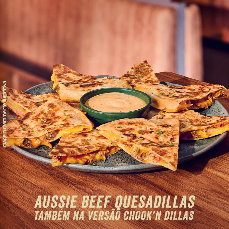 Aussie Beef Quesadillas