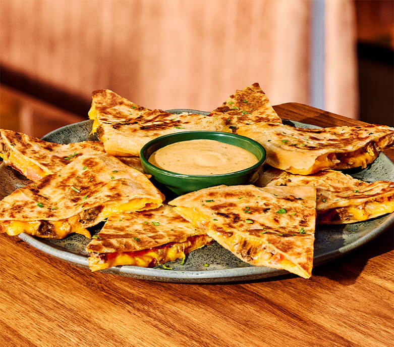 Aussie Beef Quesadillas
