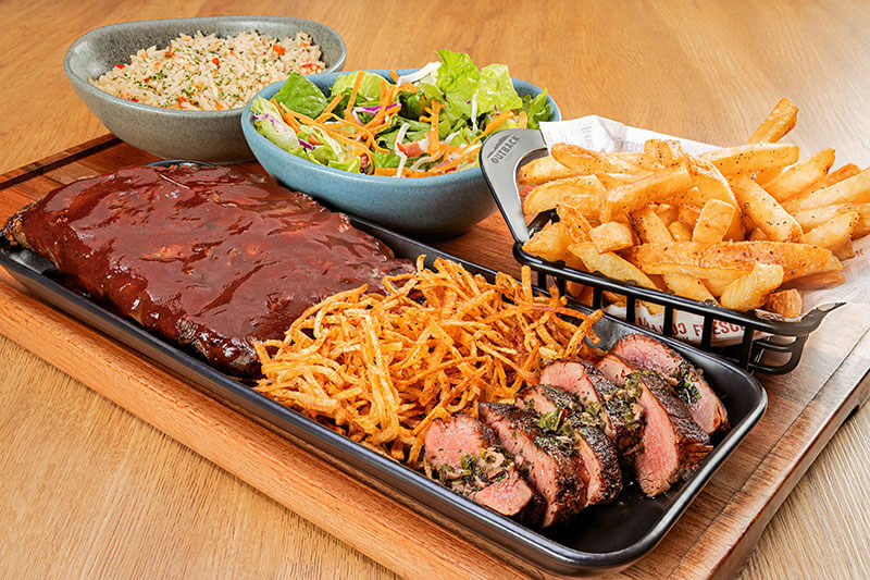 RIBS &amp; STEAK BOARD OUTBACK